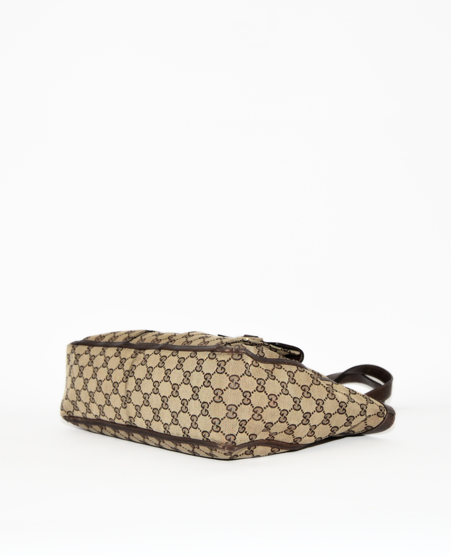 Gucci GG Canvas Abbey Pocket Tote
