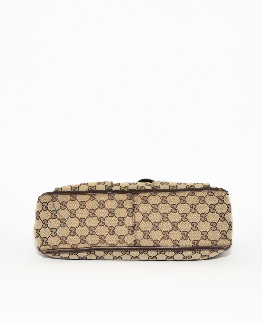 Gucci GG Canvas Abbey Pocket Tote