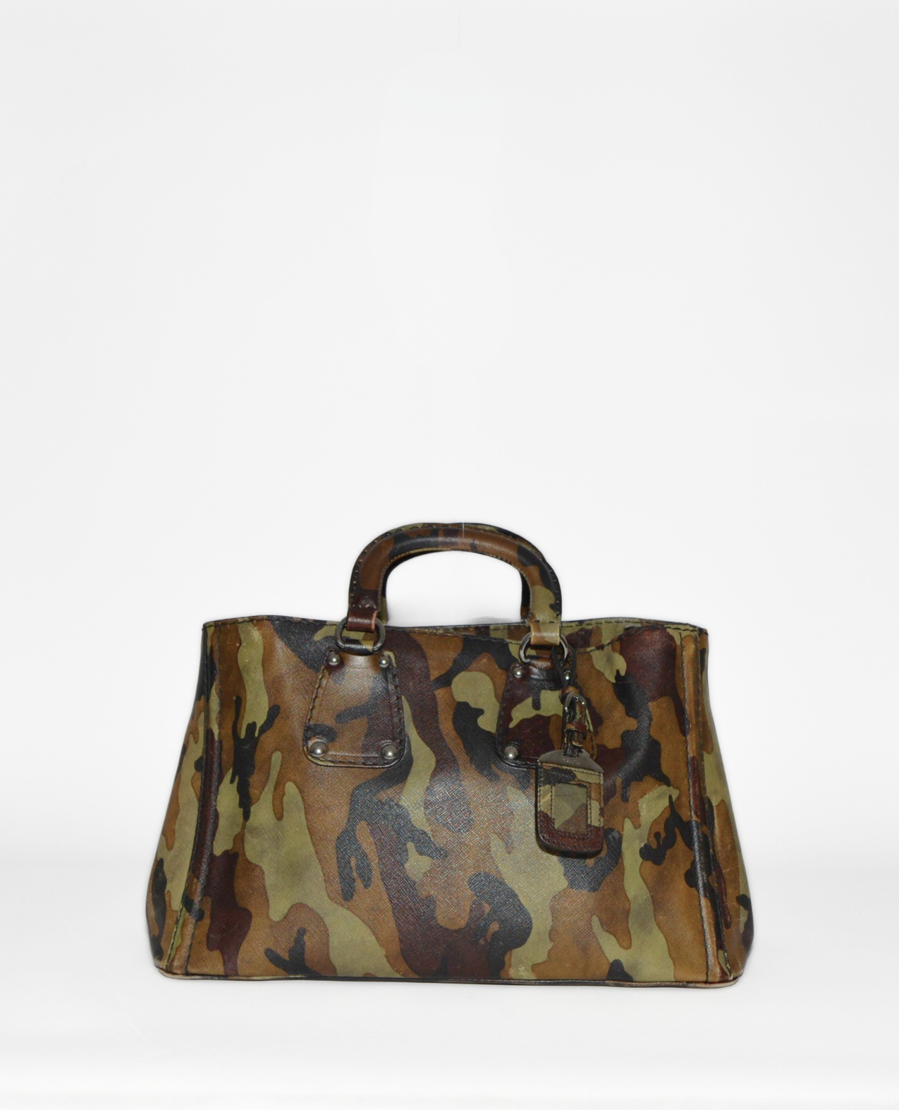 Vintage Prada Mimetico Camouflage Saffiano Tote – For Real Luxury Vintage