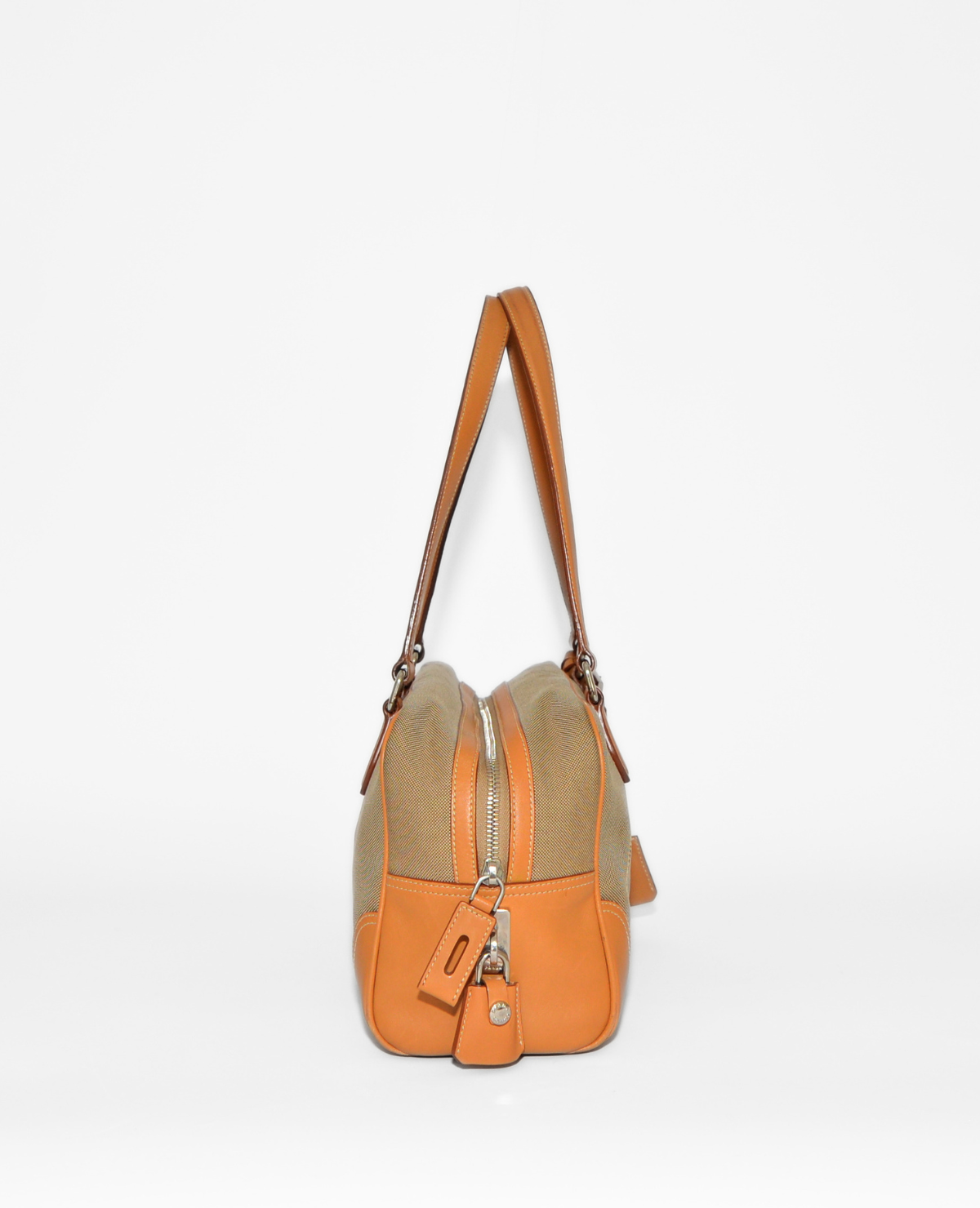 Prada Canvas Shoulder Bag