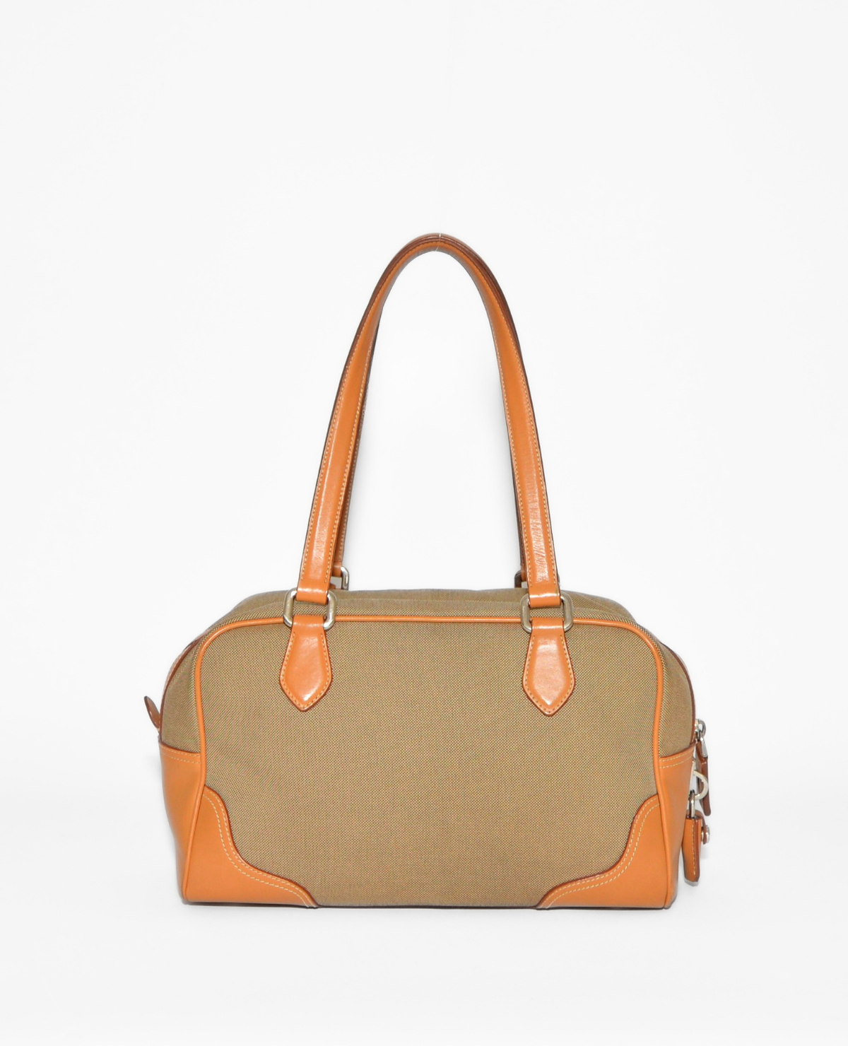 Prada Canvas Shoulder Bag