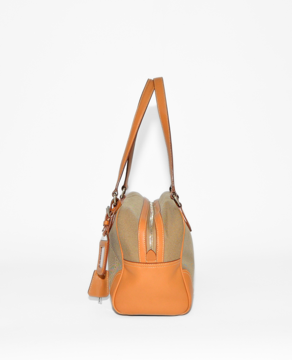 Prada Canvas Shoulder Bag