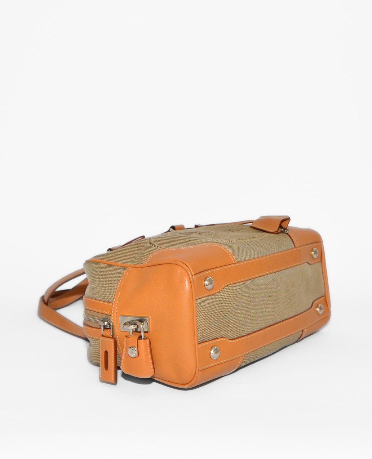 Prada Canvas Shoulder Bag