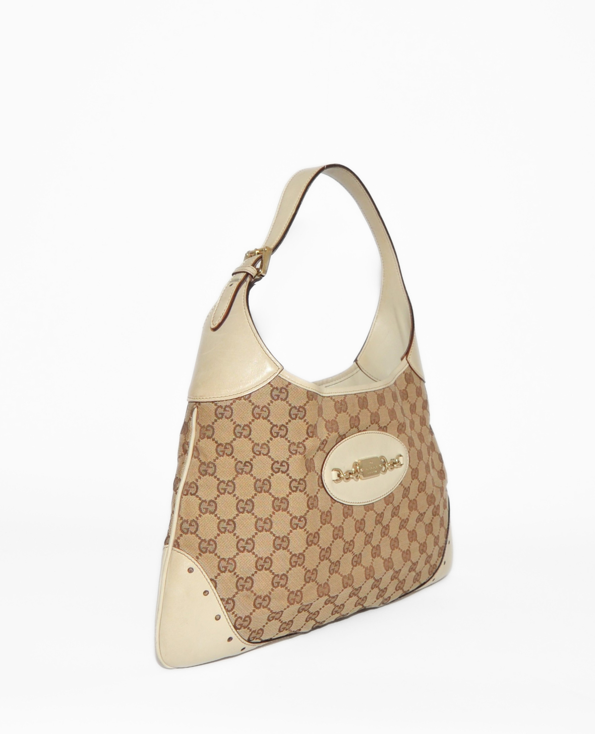 Gucci GG Canvas Punch Hobo Bag