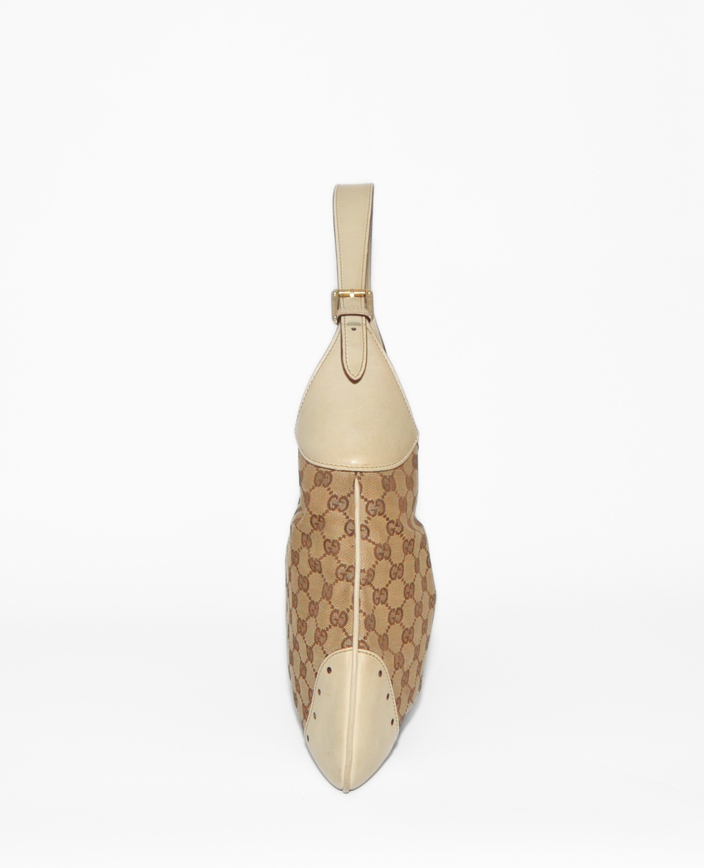 Gucci GG Canvas Punch Hobo Bag