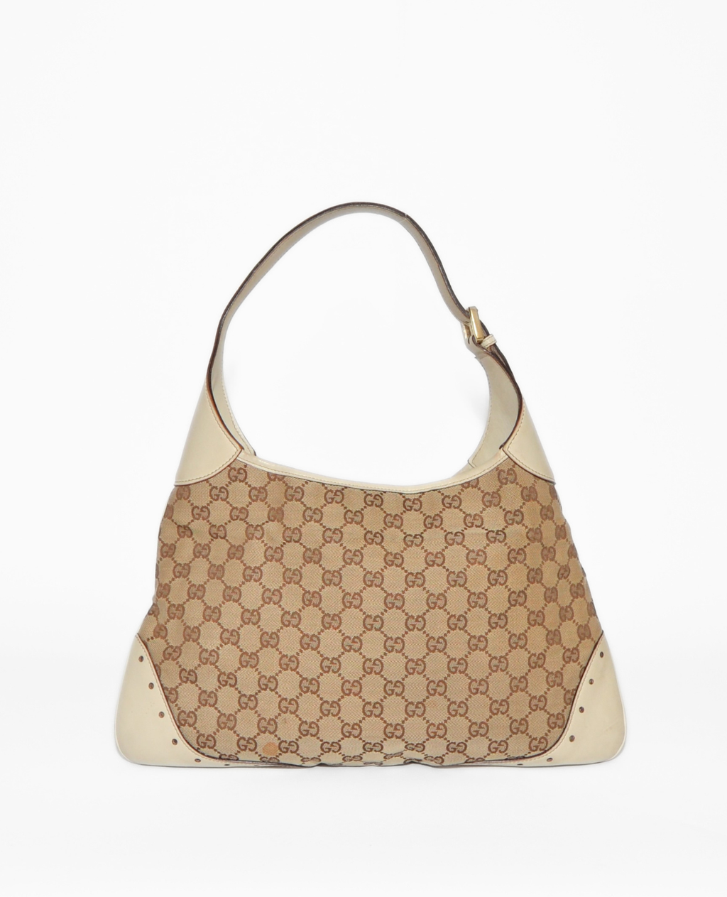 Gucci GG Canvas Punch Hobo Bag
