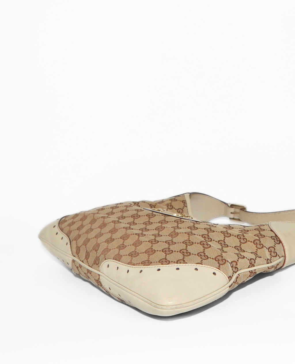 Gucci GG Canvas Punch Hobo Bag