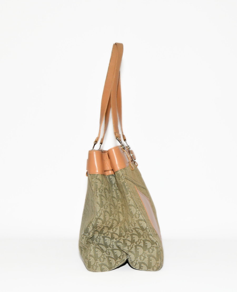 Dior Oblique Canvas Diorissimo Jeans Pocket Tote