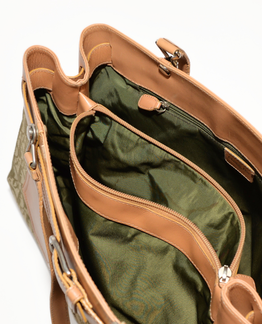 Dior Oblique Canvas Diorissimo Jeans Pocket Tote