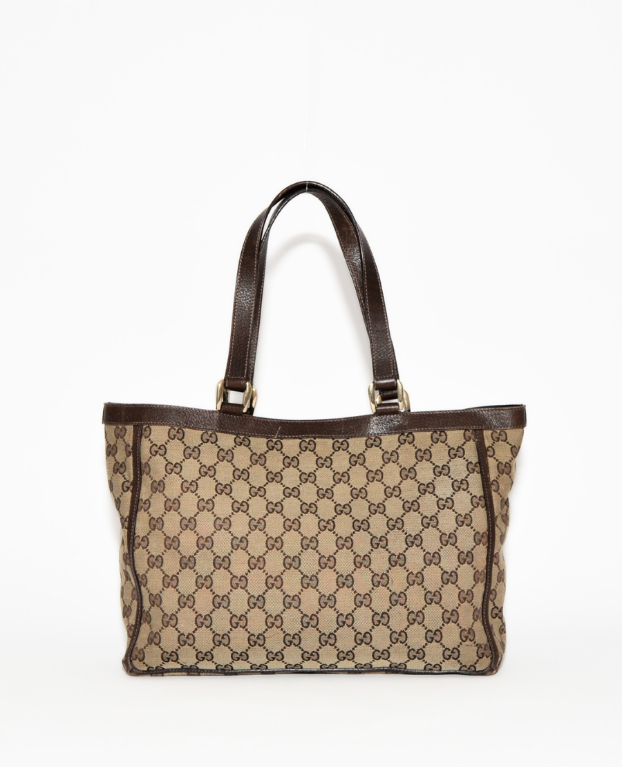 Gucci GG Canvas Abbey Pocket Tote