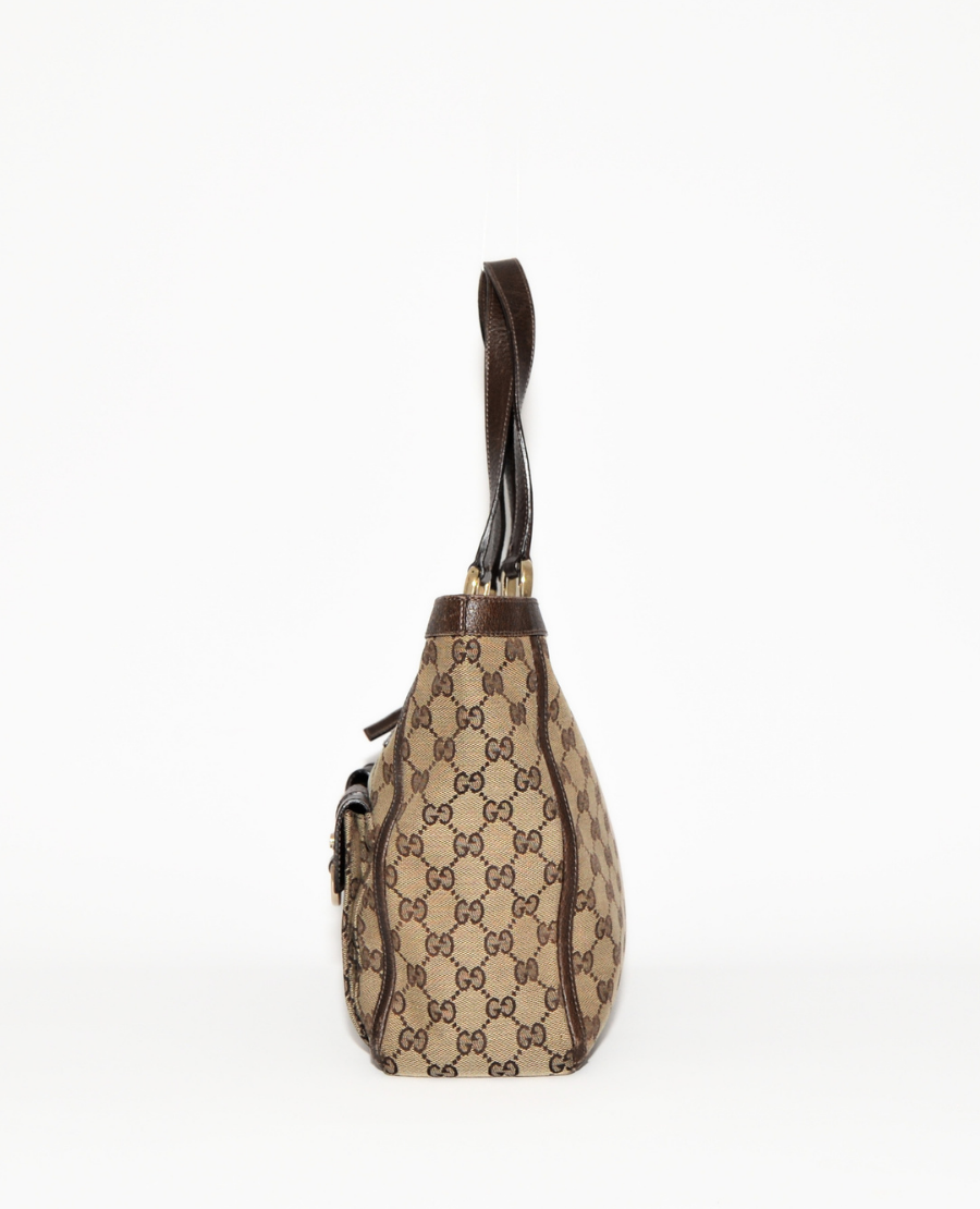 Gucci GG Canvas Abbey Pocket Tote