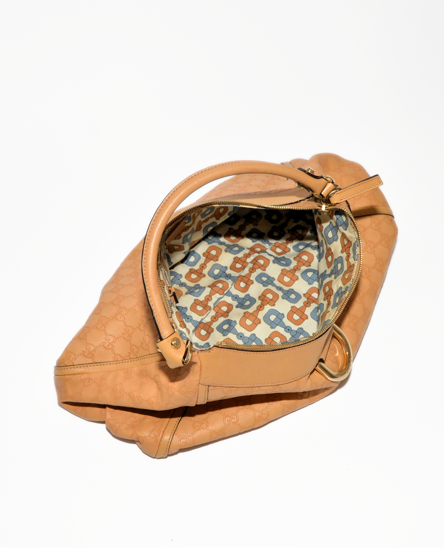 Gucci Guccissima Leather D-Ring Hobo