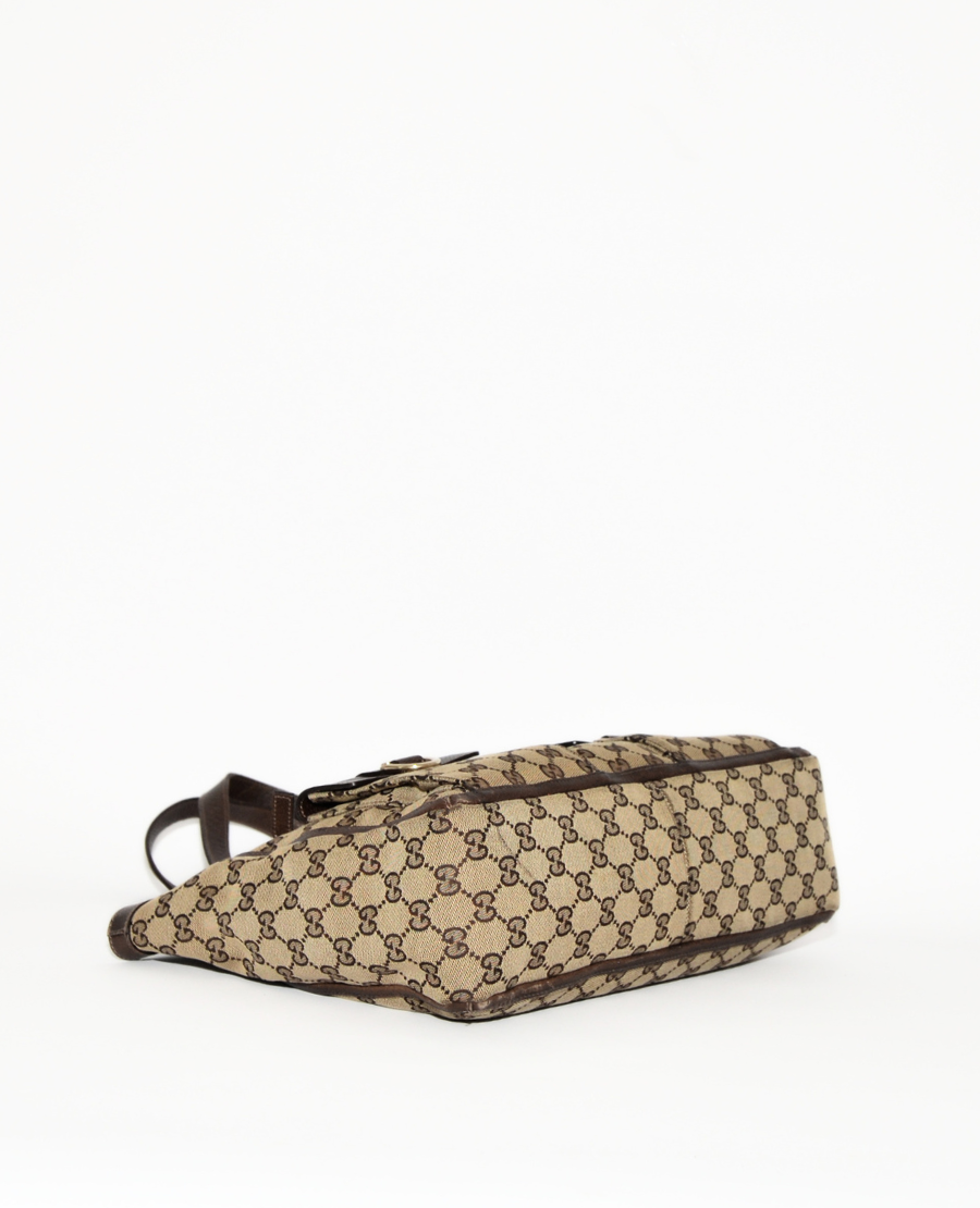 Gucci GG Canvas Abbey Pocket Tote