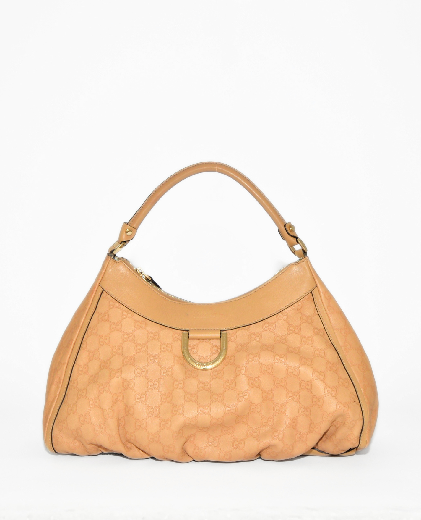 Gucci Guccissima Leather D-Ring Hobo